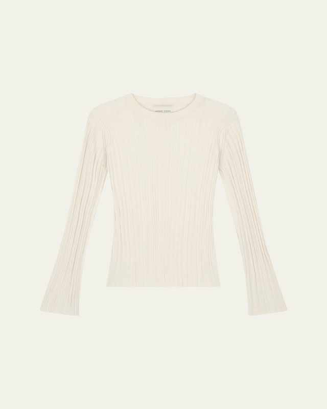 Elsa Rib Long-Sleeve Top